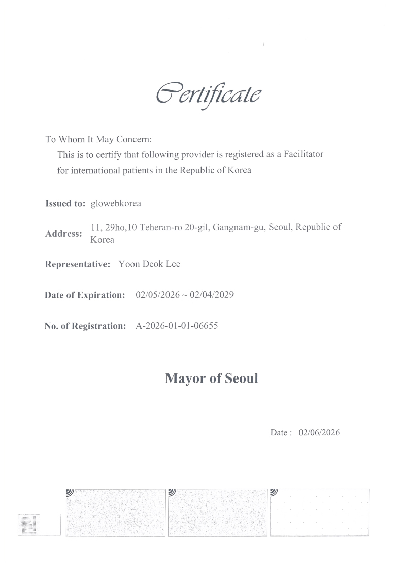 International patient facilitator certificate